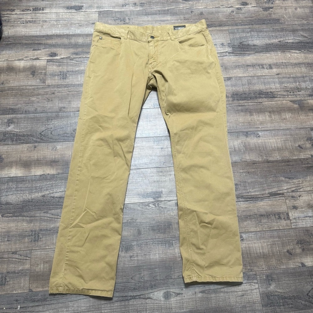 Linksoul Men's 38 Long Tan Pants 32" Inseam Casual